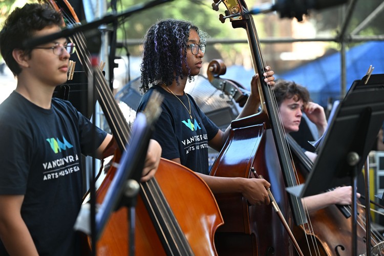 Vancouver Symphony Orchestra’s Youth Virtuosi Orchestra.