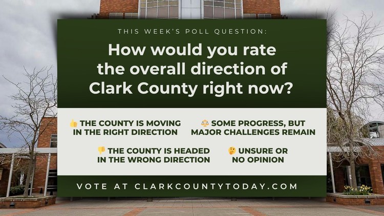 Clark County Today asks residents to rate the county's direction as leaders plan for growth, safety, and affordability.