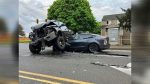 Three-vehicle crash at NE 99th St and NE 130th Ave sends one driver to hospital with suspected DUI involved.