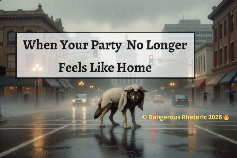 Opinion: When your party no longer feels like home