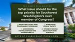 Sen. John Braun criticized WA's new income tax while outlining his congressional priorities in Vancouver.