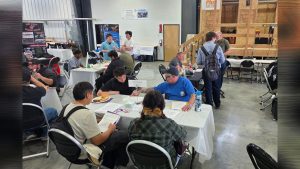 More than 40 top Clark County students interviewed with 20+ welding and fabrication businesses at Hudson039;s Bay High School.