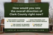 POLL: How would you rate the overall direction of Clark County right now?