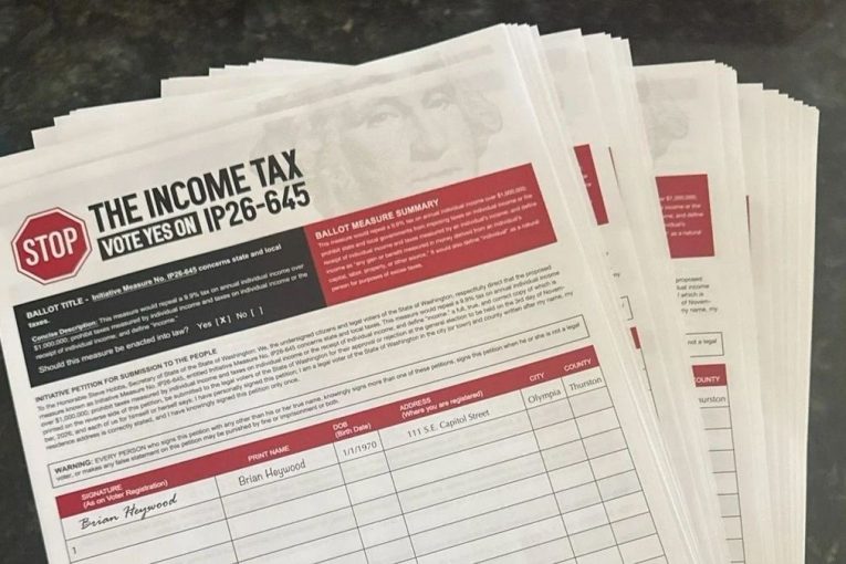 Let’s Go Washington breaks week-one signature record for income tax repeal initiative