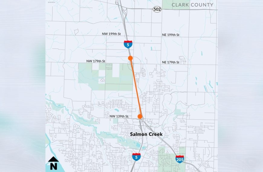 Crews will use a smart work zone system with zipper merging to reduce delays during the I-205 closure.