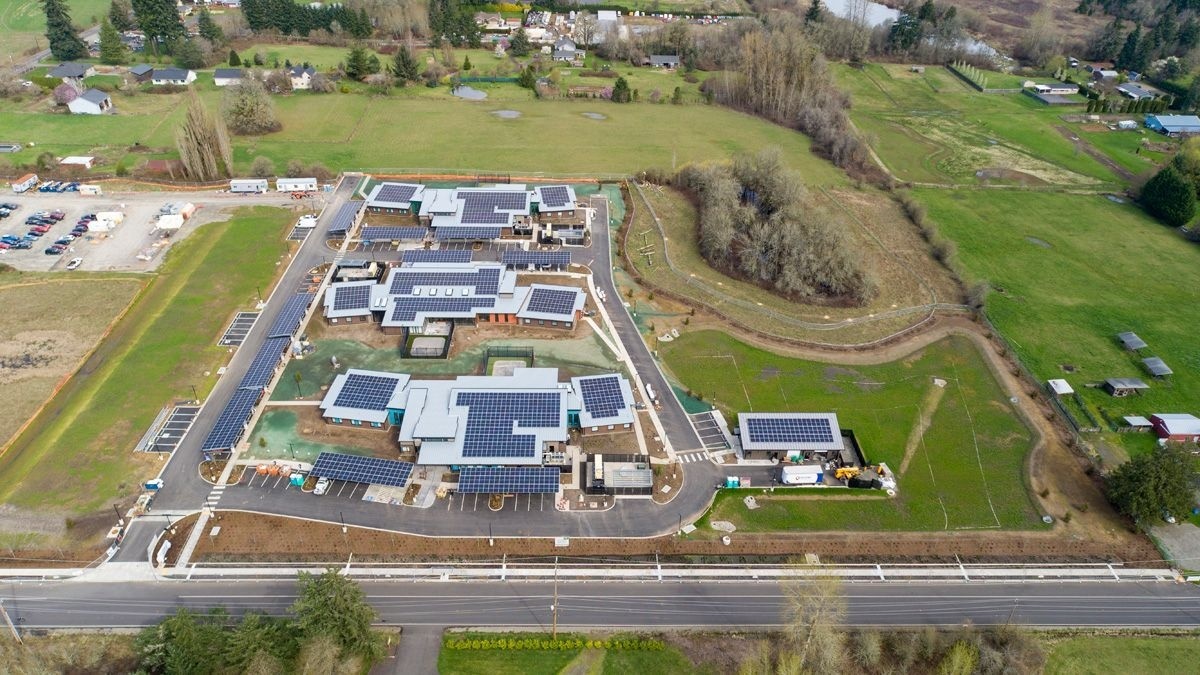 A $42 million, 48-bed mental health campus near WSU Vancouver was completed in 2025 but never opened due to lack of state funding.