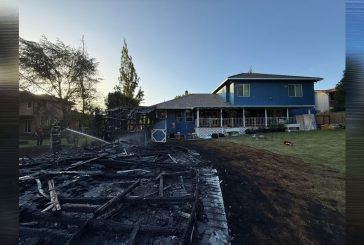 Vancouver Fire contains outbuilding fire