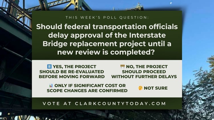 Rep. John Ley urges U.S. Transportation Secretary Sean Duffy to delay the $15 billion Interstate Bridge replacement project pending new federal review.