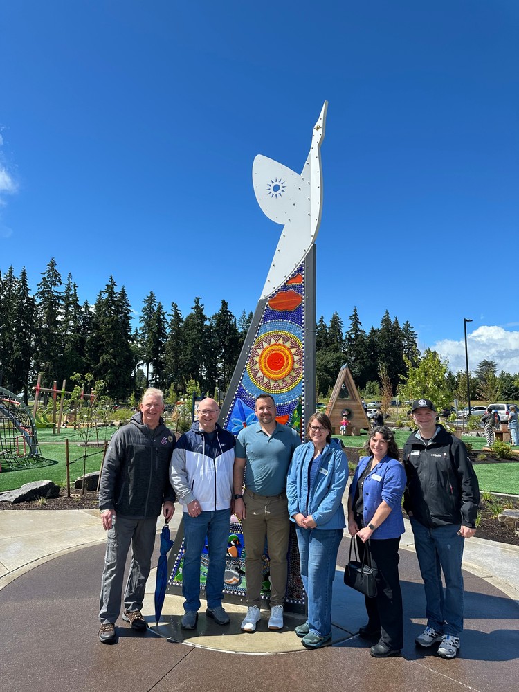 Curtin Creek Community Park opened with a ribbon-cutting, decades after the land was first purchased in 1999.