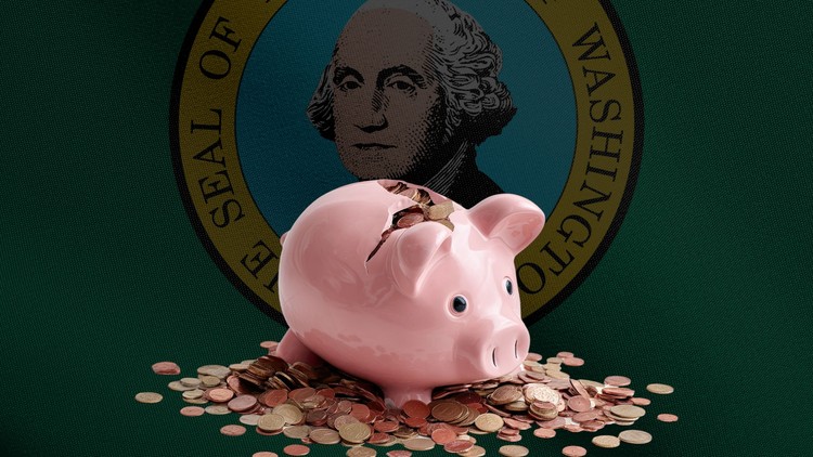 Washington's capital gains tax hit $1.5 billion in fiscal 2026 — yet covers less than 10% of the state's projected budget shortfall.