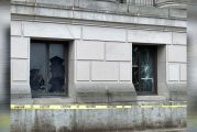 Man arrested after shattering 13 windows at WA Capitol, authorities say