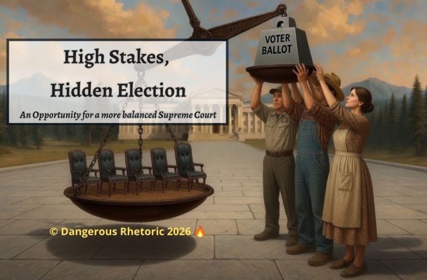 Five Washington Supreme Court seats are on the 2026 ballot — shaping income tax law, pension raids, and sheriff authority.