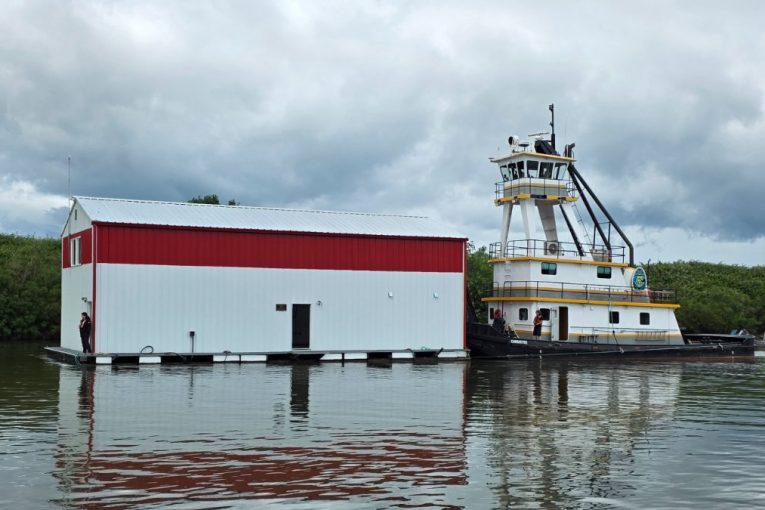 Clark-Cowlitz Fire Rescue boathouse repaired and returned to Ridgefield