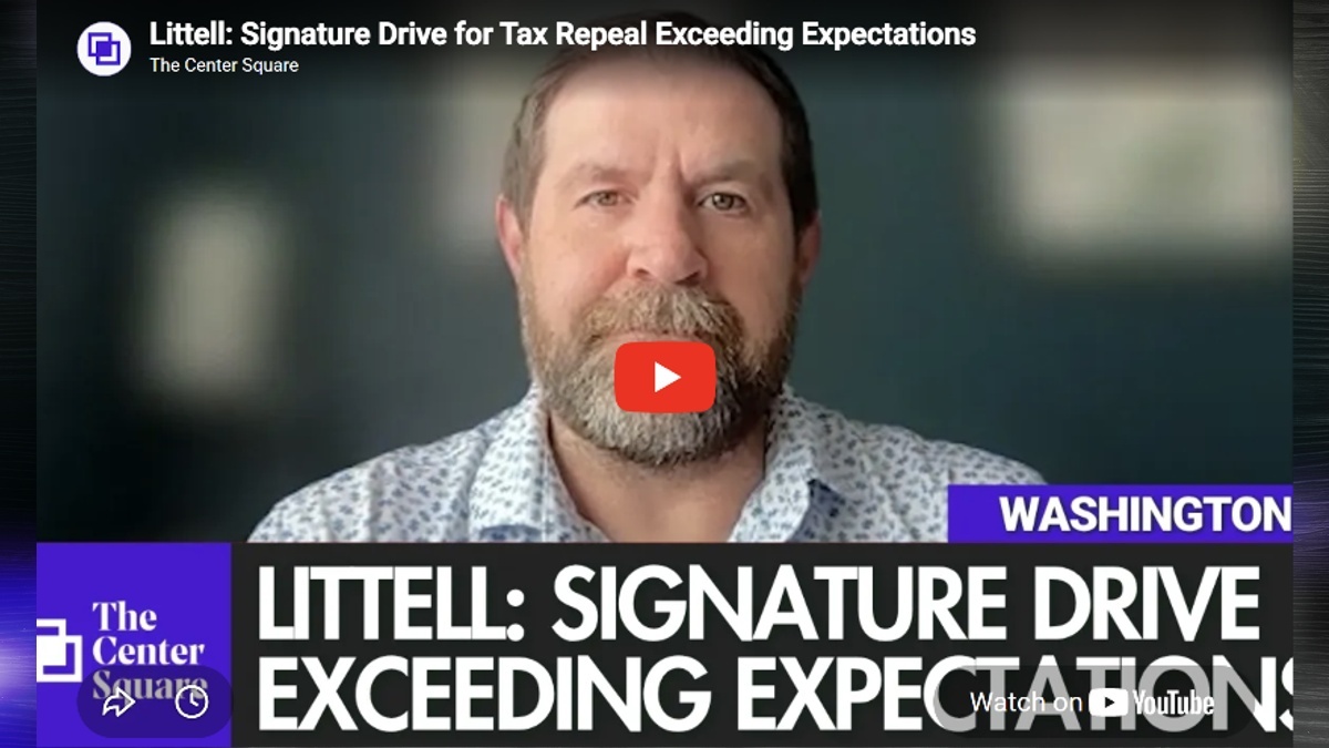 VIDEO: Petition campaign to repeal Washington income tax may break records Let's Go Washington needs 308,911 valid signatures to qualify IP26-645 for the November ballot, but is targeting 400,000 by July 2.