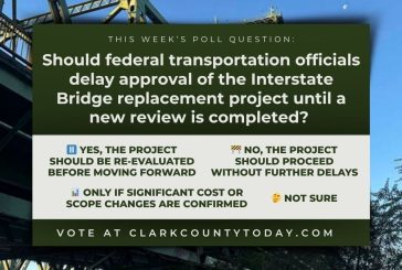 POLL: Should federal transportation officials delay approval of the Interstate Bridge replacement project until a new review is completed?