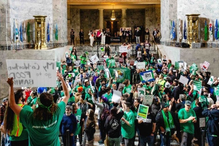 WA state workers head into difficult wage talks as budget outlook darkens