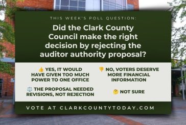 POLL: Did the Clark County Council make the right decision by rejecting the auditor authority proposal?