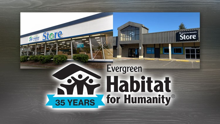 Evergreen Habitat for Humanity's Central Vancouver store holds a 50% off sale August 1 to mark its 4th anniversary.