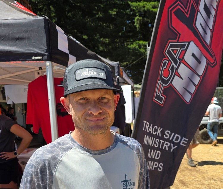 Nathan Teel is in Washougal this week as part of FCA Motocross, bringing the message from Fellowship of Christian Athletes to motocross tracks across the Northwest