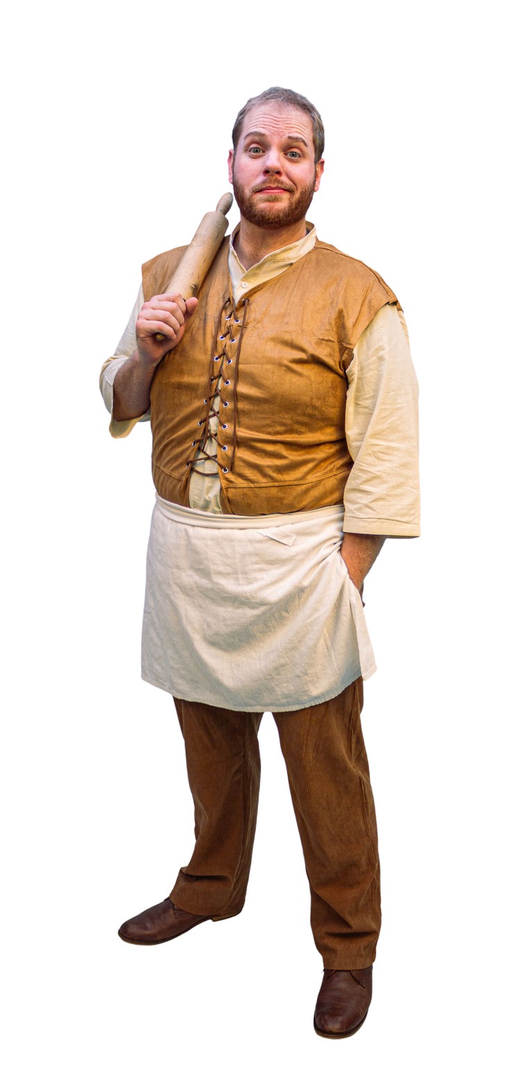 Larry Taylor plays The Baker in Journey Theater’s production of Into the Woods