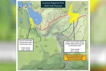 Trail and access closures begin soon at Lacamas Regional Park for bridge replacement project