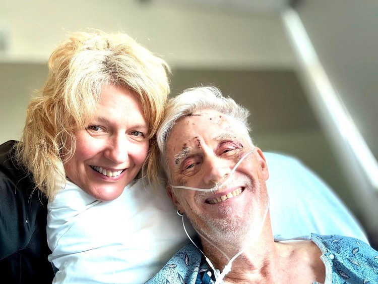 ormer state Rep. Liz Pike and husband Neil Cahoon, who is recovering from injuries sustained in a small aircraft crash on Aug. 10 near La Center.