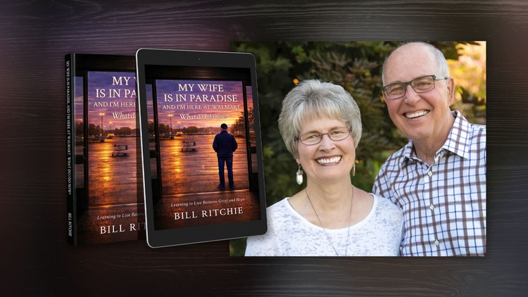 Bill Ritchie, founding pastor of Crossroads Community Church, published a 156-page book on grief after caring for his wife Betty for four and a half years before her death.