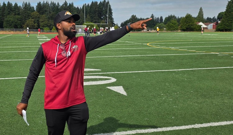 James Young-Lewis is the new head coach for Prairie High School football