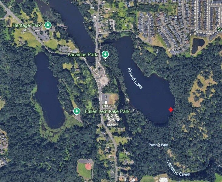 A 19-year-old Camas resident drowned at Round Lake after jumping from a rope swing near Lacamas Creek Dam.