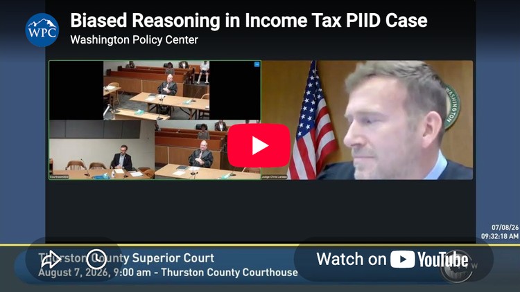Ryan Frost argues Judge Lanese defended the PIID warning by reasoning voters need the government's case against tax cuts, not by testing whether the Attorney General met the neutrality requirement.