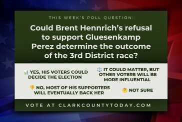 POLL: Could Brent Hennrich’s refusal to support Gluesenkamp Perez determine the outcome of the 3rd District race?
