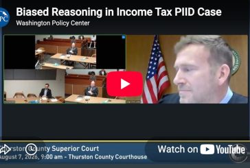 Opinion: Judge’s own words expose the bias in Washington’s income-tax repeal impact disclosure